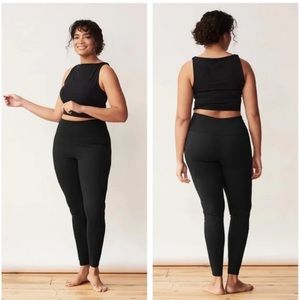 ADAY brakes on leggings, EUC, size L, black